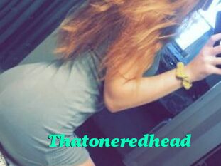Thatoneredhead
